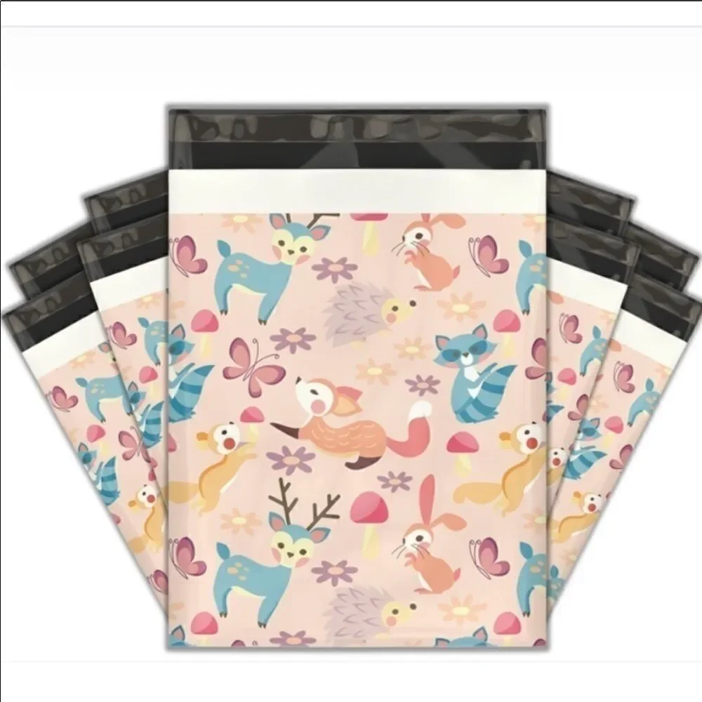 Poly Mailers 10x13 /14x17 35pcs 20 stickers